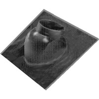 Strešná doska 50x50 pre šikmú strechu, čierna