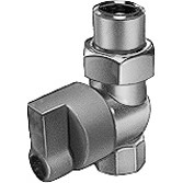 Plynový kohút priamy R1/2 s tepelnou poistkou na inštaláciu nad omietkou