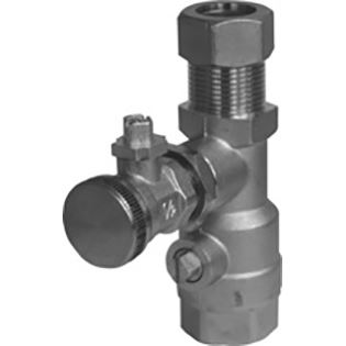 Guľový kohút priamy G 3/4",na inštaláciu nad omietkou