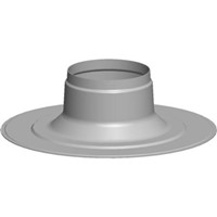 Prechodka CWL cez plochú strechu, sklon 0°