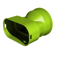 Adaptér pre plochý kanál 50 x 100