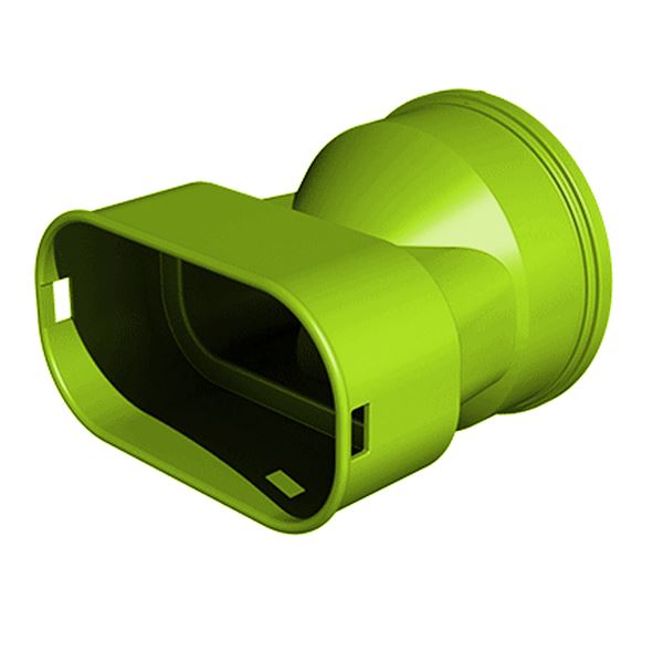 Adaptér pre plochý kanál 50 x 100