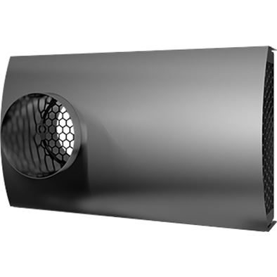 UniAir Design - Dvojitá mriežka pre prívod a odvod vzduchu, DN 180, ušľachtilá oceľ (V4A)