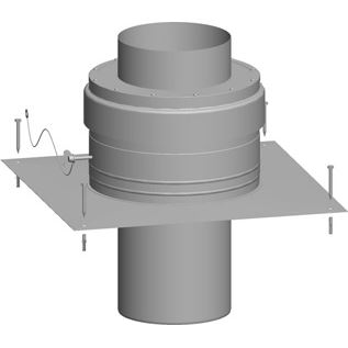 Kryt šachty z ušlachtilej ocele DN 160