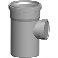 Revízna rúra DN 200, z polypropylénu, dĺžka 600 mm