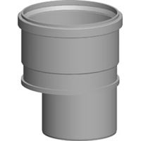 Rozšírenie DN 160 na DN 200,excentrické