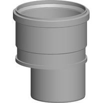 Rozšírenie DN 160 na DN 200,excentrické