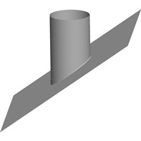 Strešná doska DN 225, so sklonom 35 – 40°