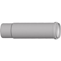 Posuvné puzdro DN 80/125,200mm,biele