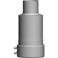 Vyústenie komína na fasádu DN 110/160