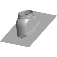 Strešná doska DN 125 čierna