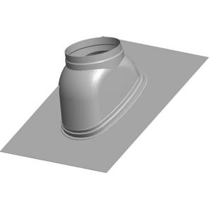 Strešná doska DN 125 čierna