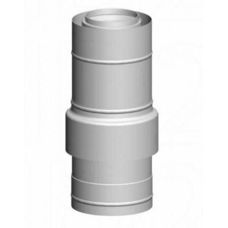 Rúra DN 80/125 s nasávaním na fasádu