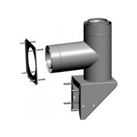 Vonkajšia nástenná konzola DN 80/125