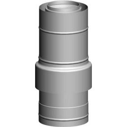 Rúra s nasávaním na fasádu DN 60/100