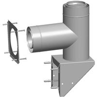 Vonkajšia nástenná konzola DN 60/100