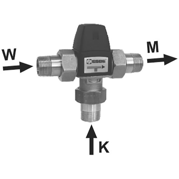 Termostatický zmiešavač pitnej vody