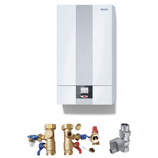 Zostava na vykurovanie s kondenzačným kotlom CGB-2 55kW