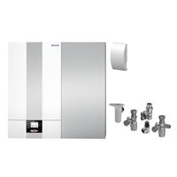 Zostava kotla CGW-2-14kW so zabudovaným vrstveným zásobníkom vody