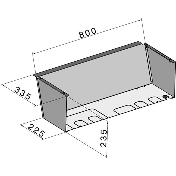 Kryt prípojok CGW-2
