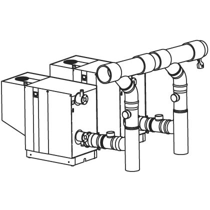 Základná pripájacia súprava MGK-2 DN250/315