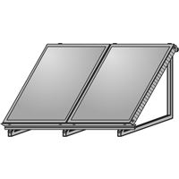 Stojan AluFlex-U na 2 kolektory F3-1/CFK-1