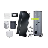 Solárna zostava plochých kolektorov TopSon F3-1 na ohrev pitnej vody so solárnym zásobníkom