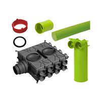 Zostava  vnútorného systému rozvodu vzduchu s hladkým povrchom 63/52 - DN125, pre CWL-180 Excellent